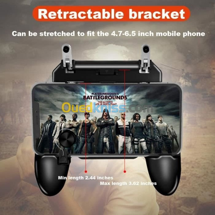 Manette PUBG Controller Mobile[4 en 1]