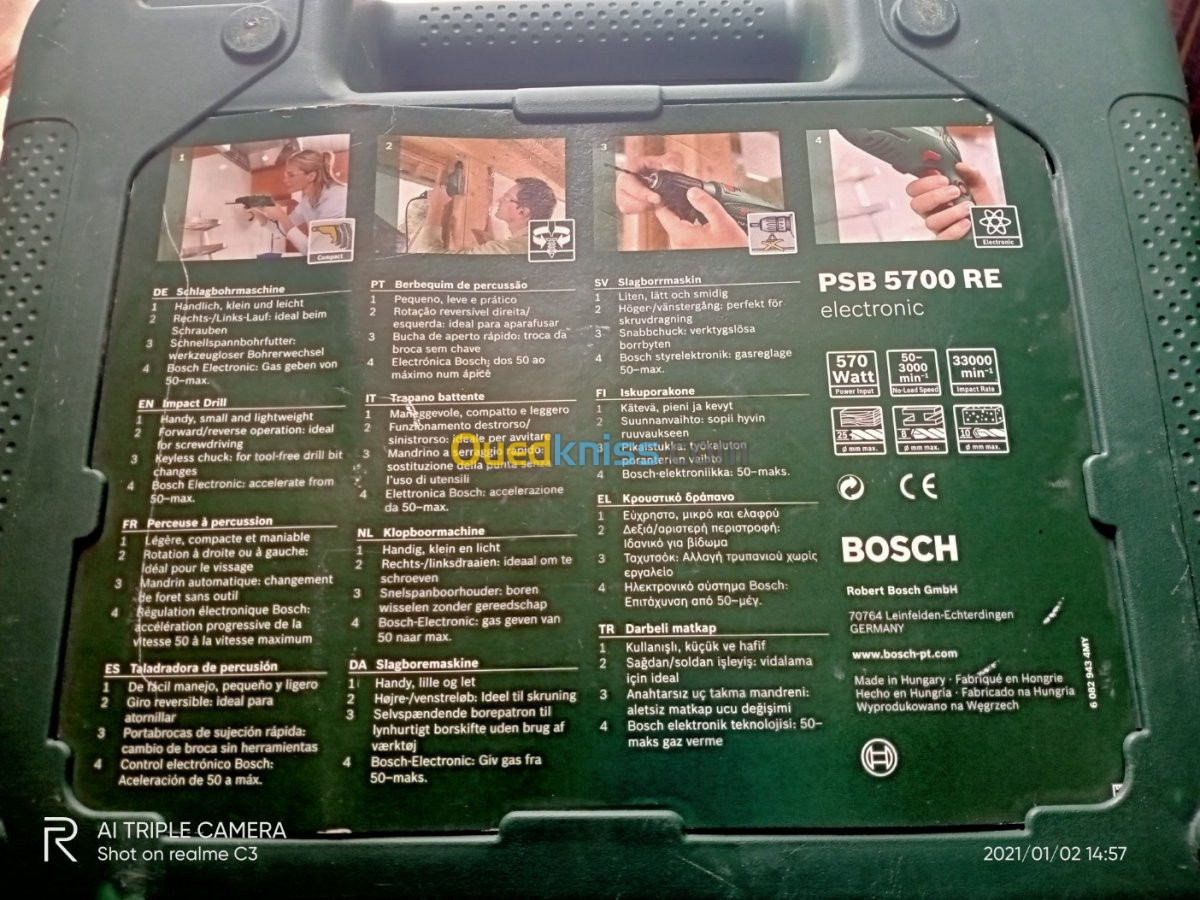 Perceuse Bosch original neuf