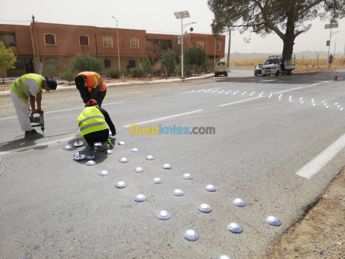 Plaque de signalisation  Algérie 