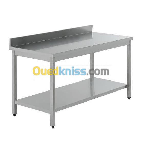 Table en inox 