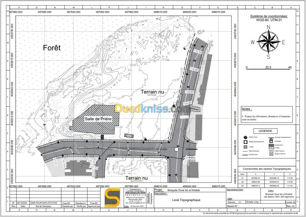 Topographie et géotechnique