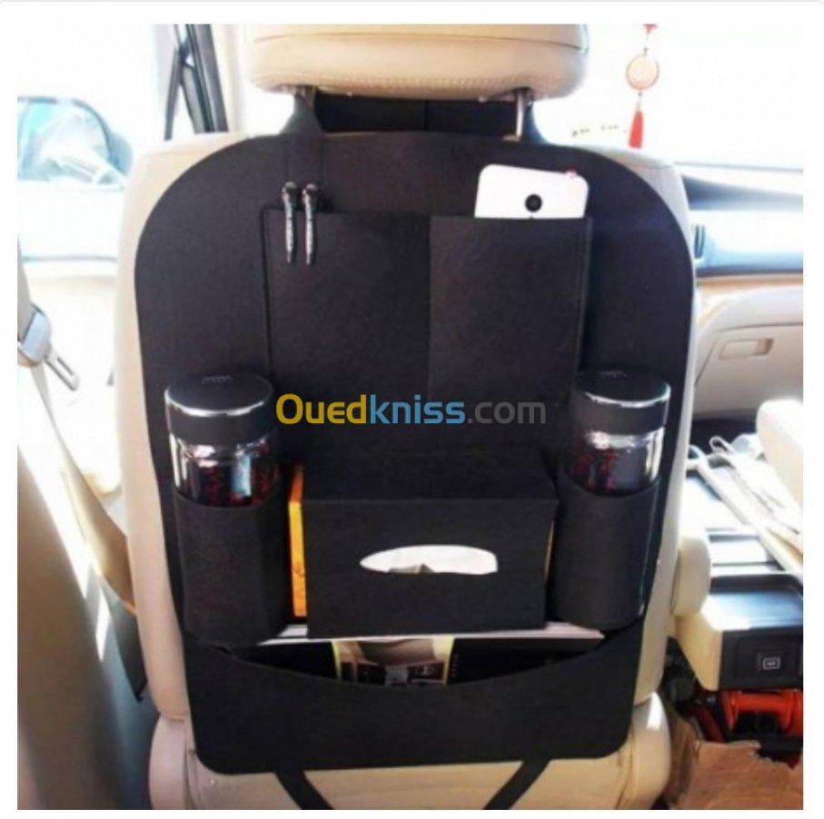 Car Back Seat Organizer (Black)