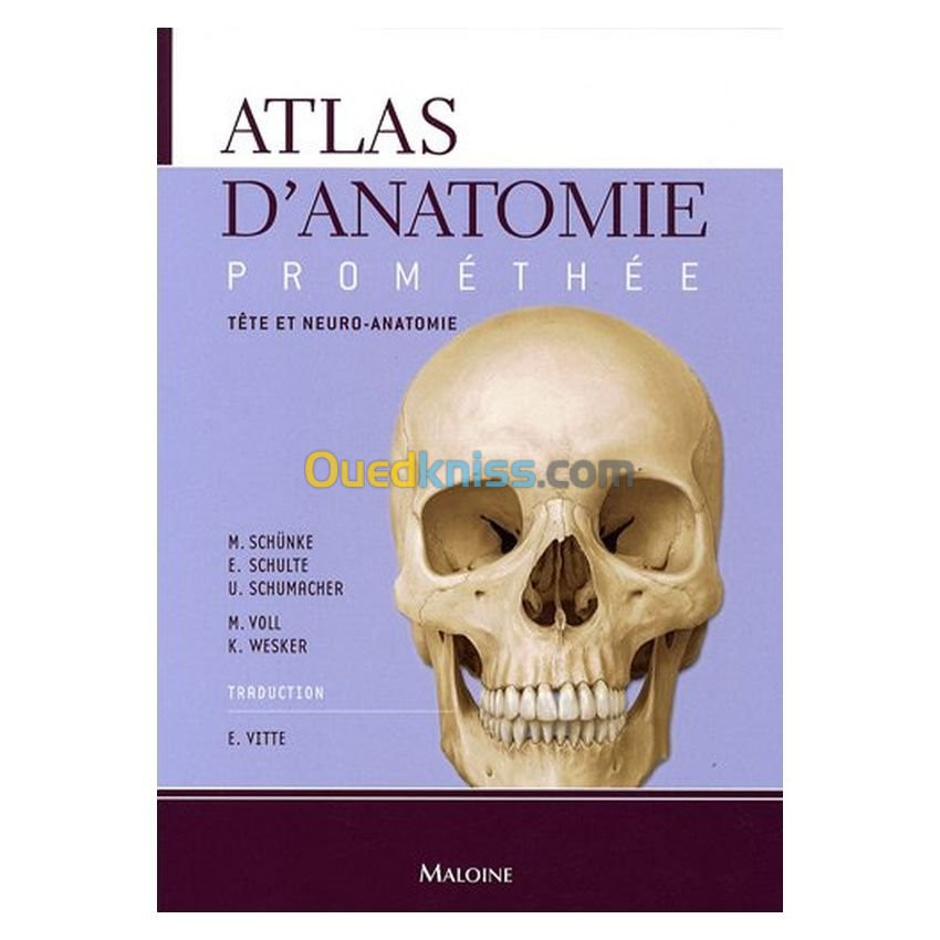 Atlas d'anatomie Prométhée : Tome 3, Tête et neuro-anatomie