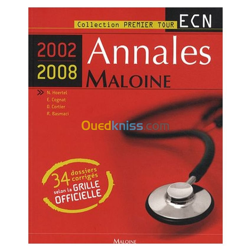 Annales Maloine internat-ECN 2002-2008