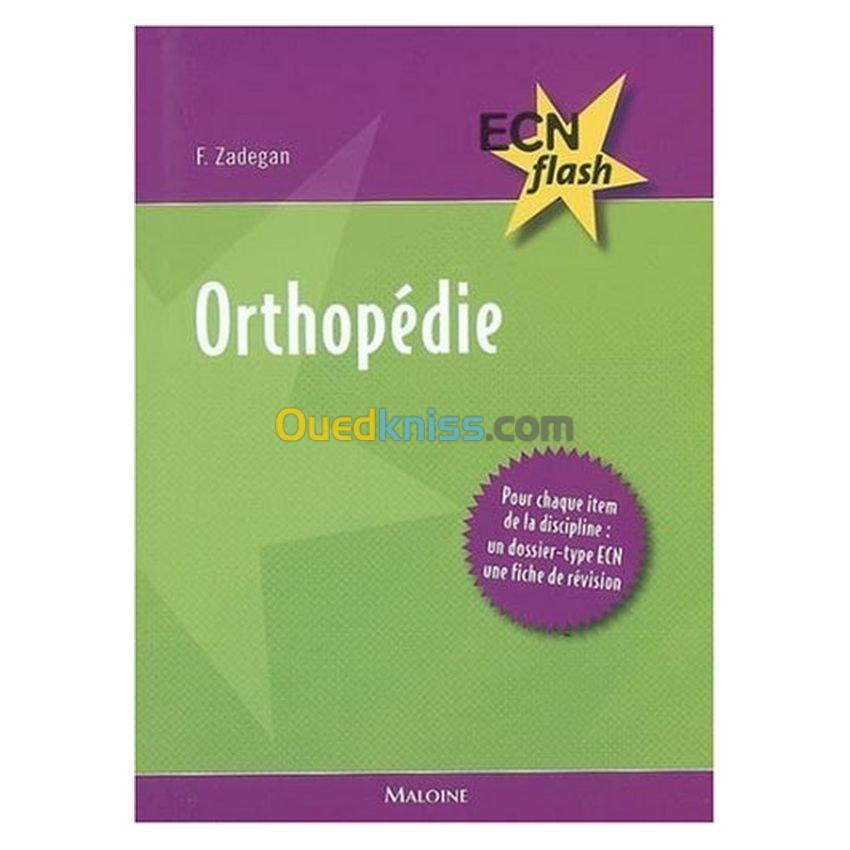 Orthopédie ecn flash