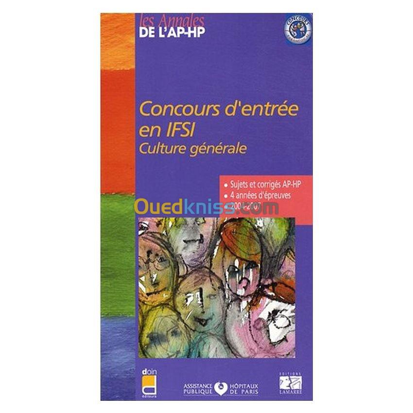 Concours d'entrée en IFSI