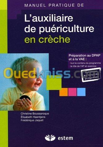 L'auxiliaire de puériculture en crèche