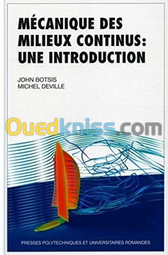 Mécanique des milieux continus : une introduction