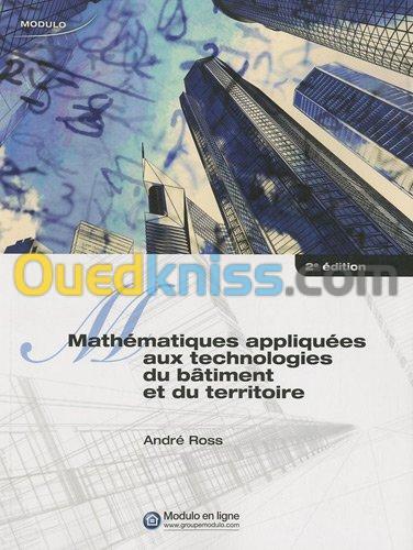 Mathématiques appliquées aux technologies du bâtiment et du territoire, 2e édition