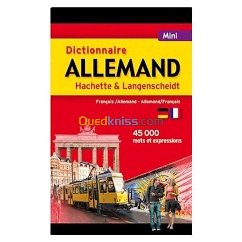 Mini Dictionnaire Hachette Langenscheidt - Bilingue Allemand