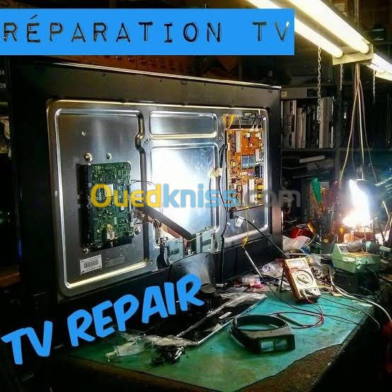 reparation  demo+ tv LED,LCD