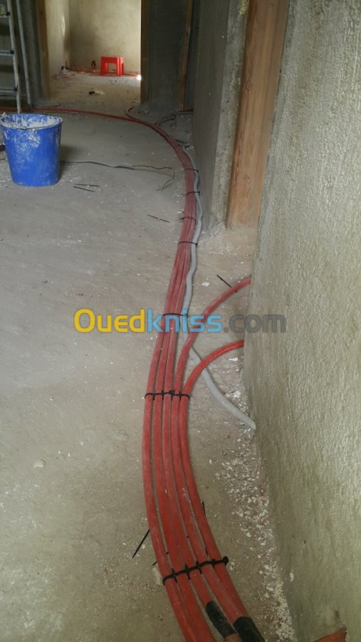 Electricien batiment ch  كهربائي الشلف