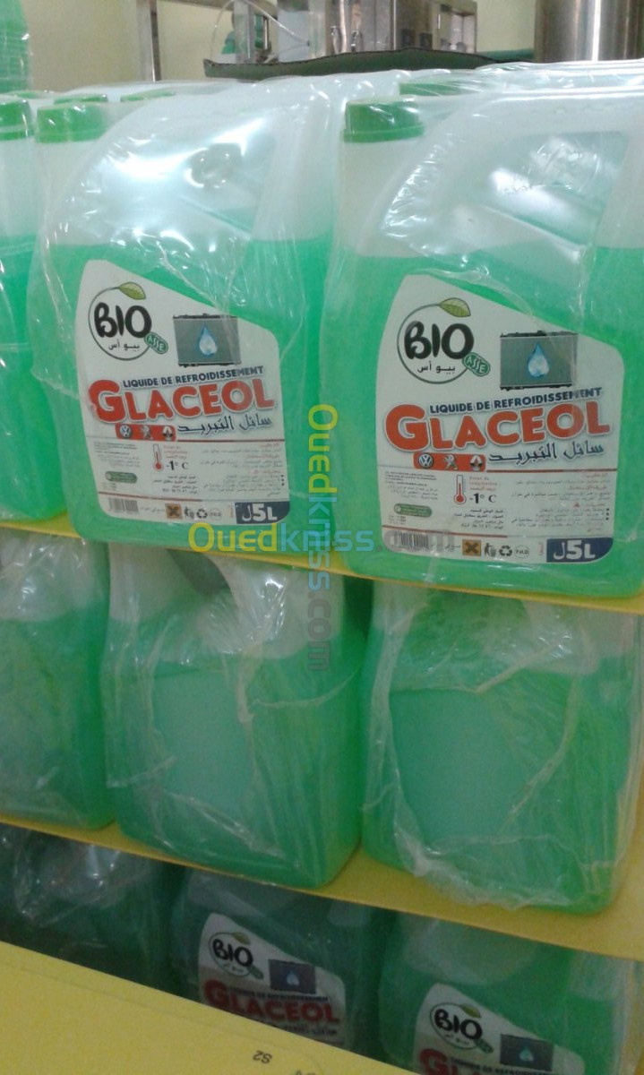 Vente produit d entretien Glaceol