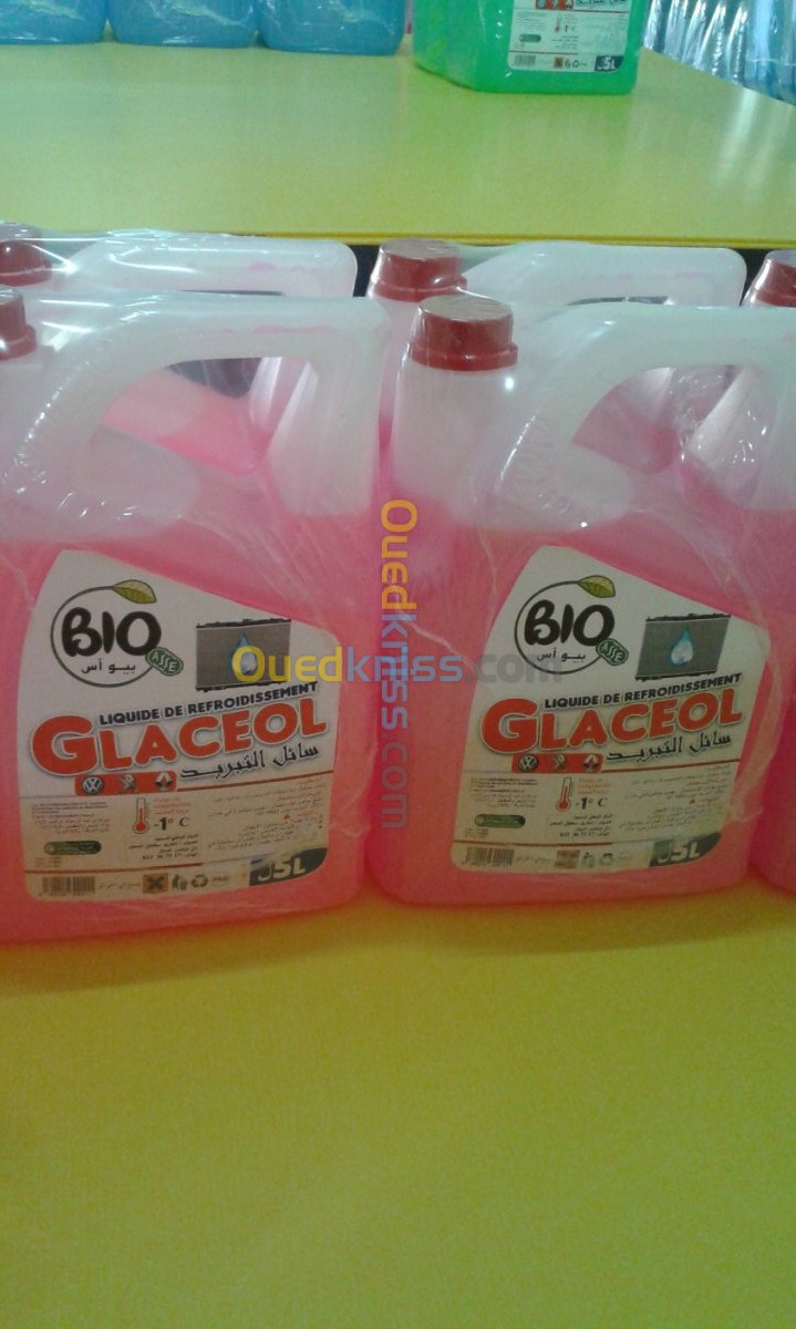 Vente produit d entretien Glaceol