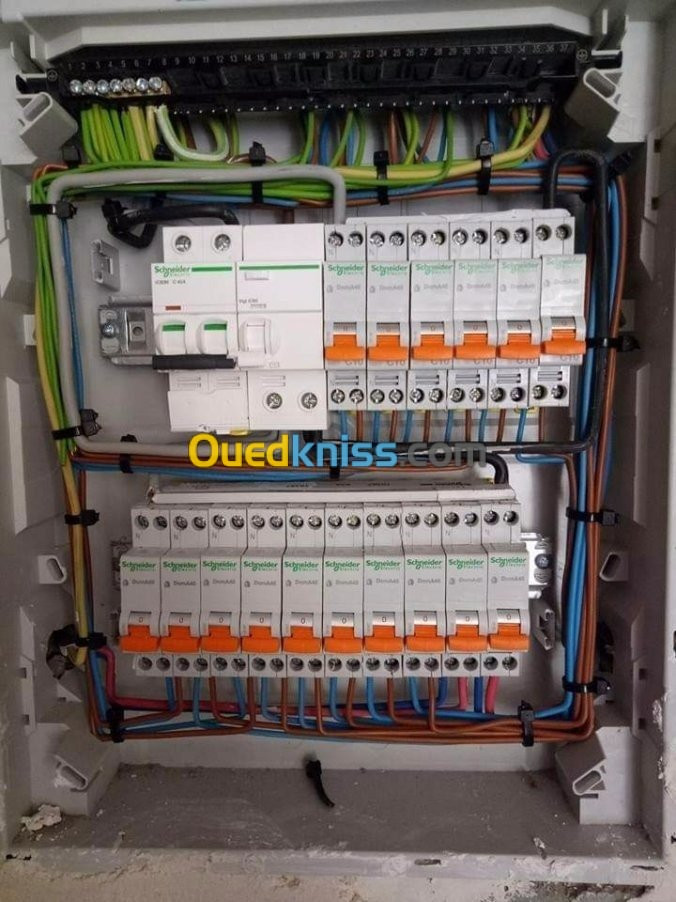 Travaux d'électricité générale 