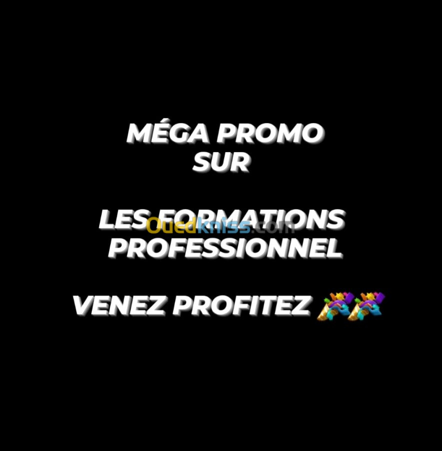 MÉGA PROMO SUR NOS FORMATIONS 