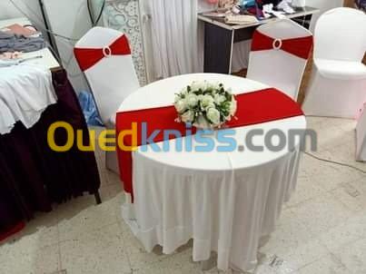 Location chaises et tables 