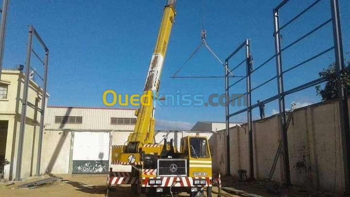 Fabrication et montage de charpente 