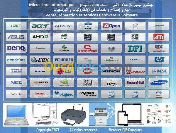 Maintenance Informatique/Electronique Hardware & Software