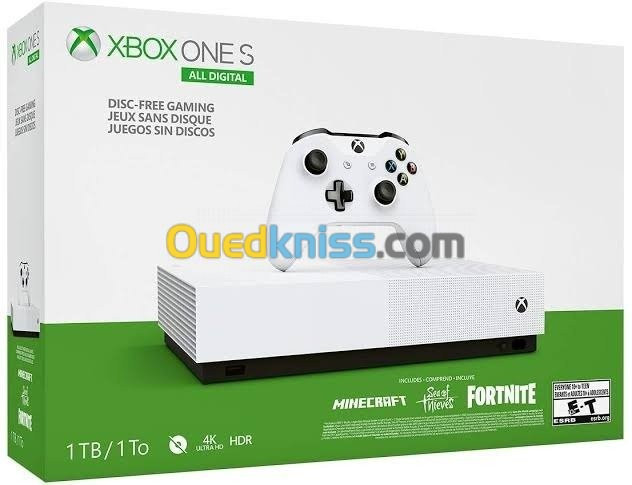 Xbox One S 500G + 7 JEUX +2 ABONEMENT ( GAMEPASS + GOLD )