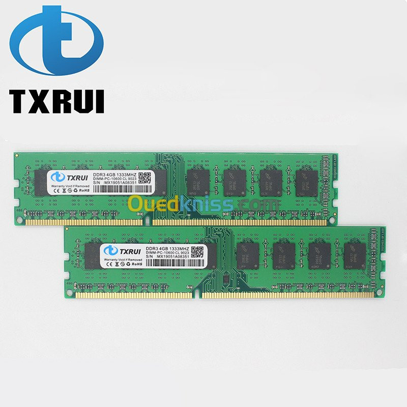 DDR 3 4GO TXRUI BOX