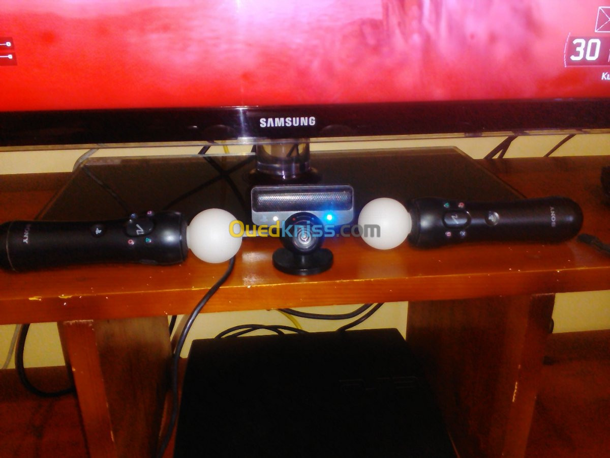 2manette ps3  move + cam video