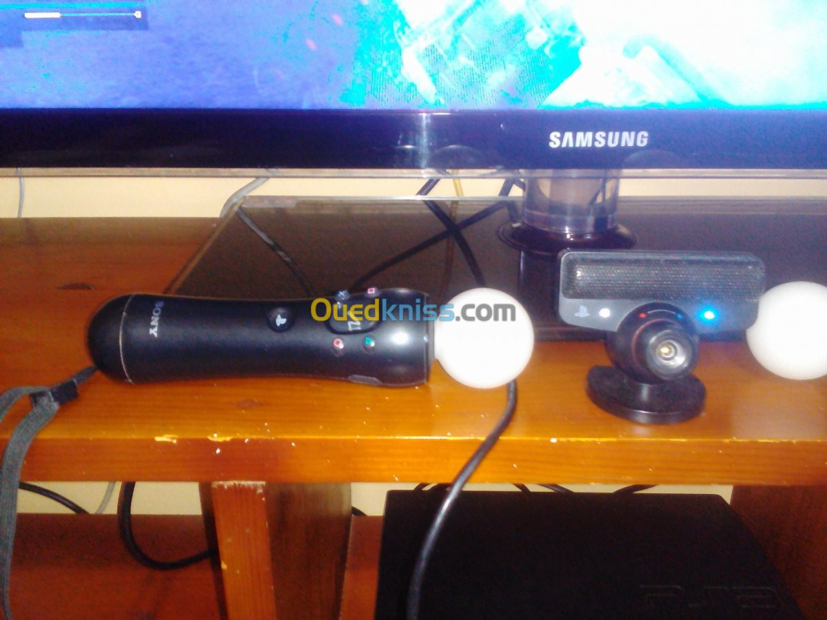 2manette ps3  move + cam video