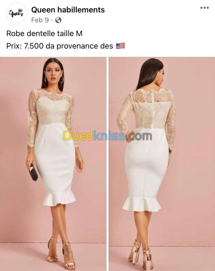 Robe dentelle 