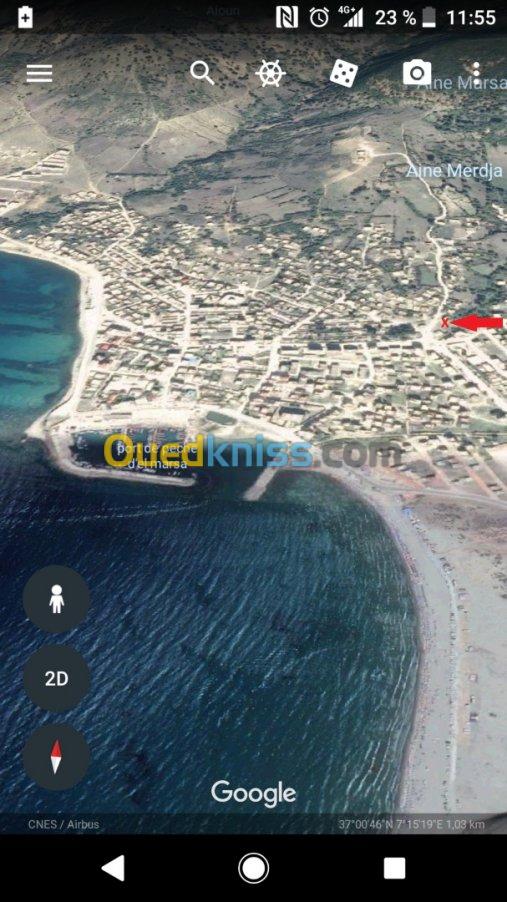 Vente Terrain Skikda El marsa