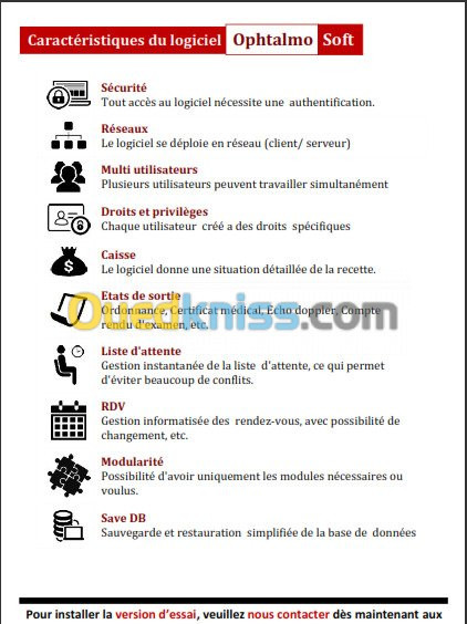 Logiciel cabinet médical Ophtalmologie