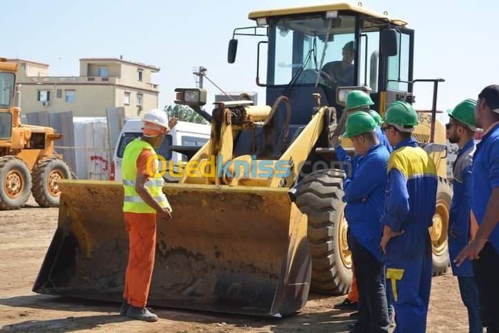 قيادة و صيانة اليات الاشغال العمومية 