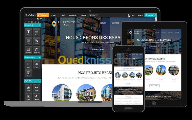 site Web sur mesure  