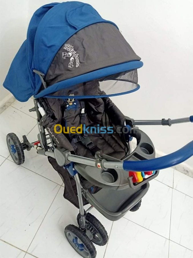 poussette mini pouce cube 0-3 ans