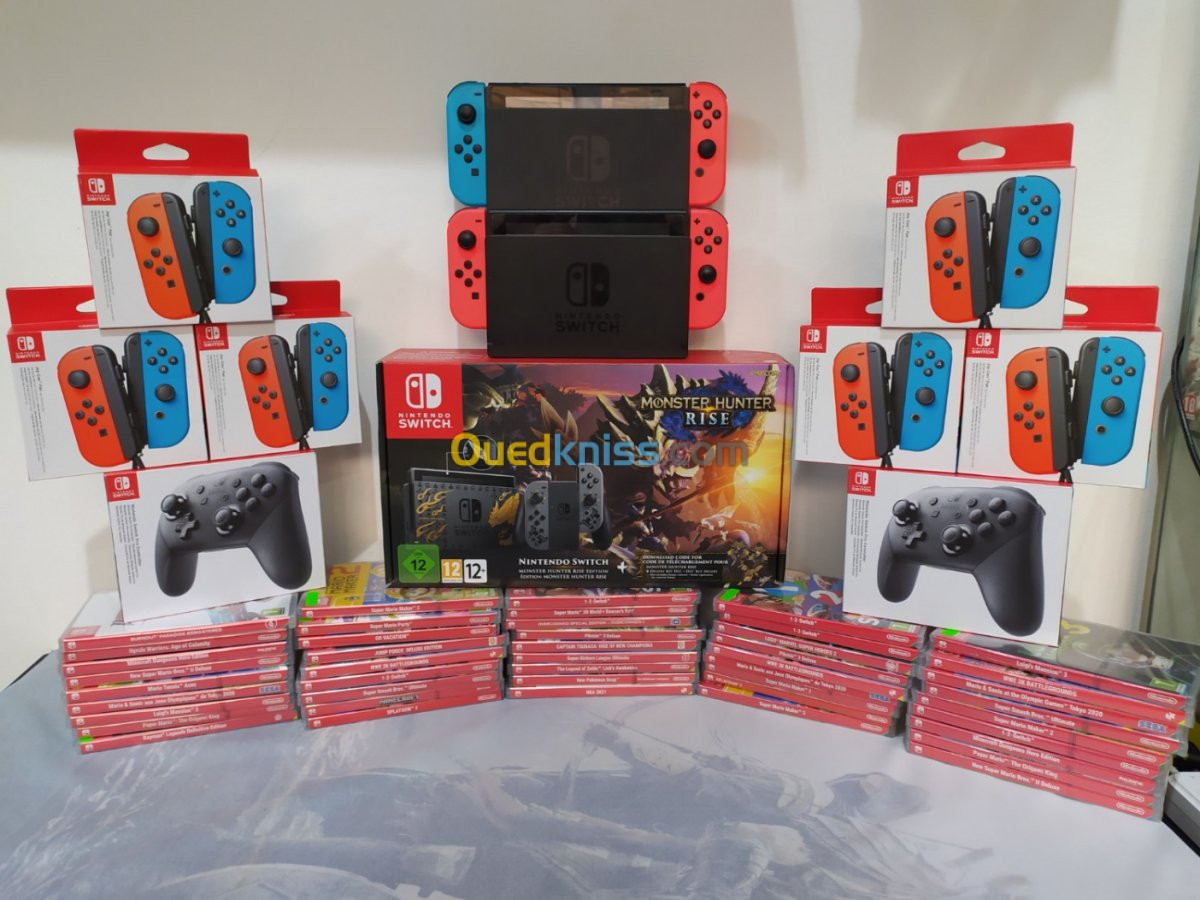 Nintendo Switch jeux et accessoires