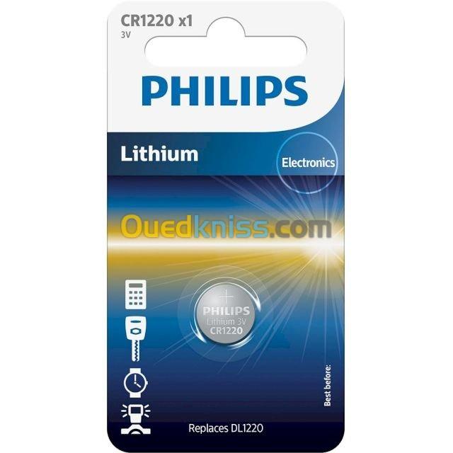 PILE PHILIPS CR LITHIUM 3V 12V