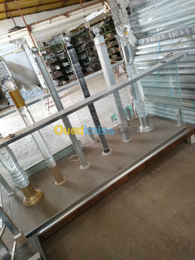 Travail glass et inox