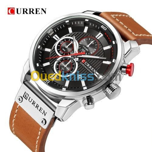 Montre curren original pour hommes 