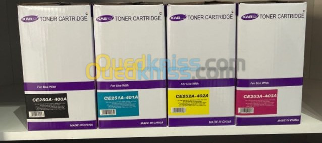 TONER HP 504A CE250A Pack