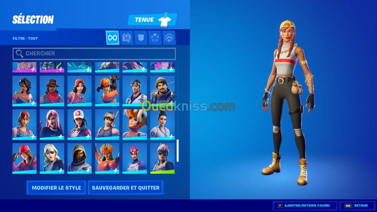 compte fortnite pc/xbox/switch