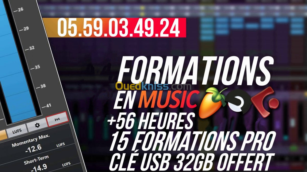 LES FORMATIONS AUDIO ET MUSIC