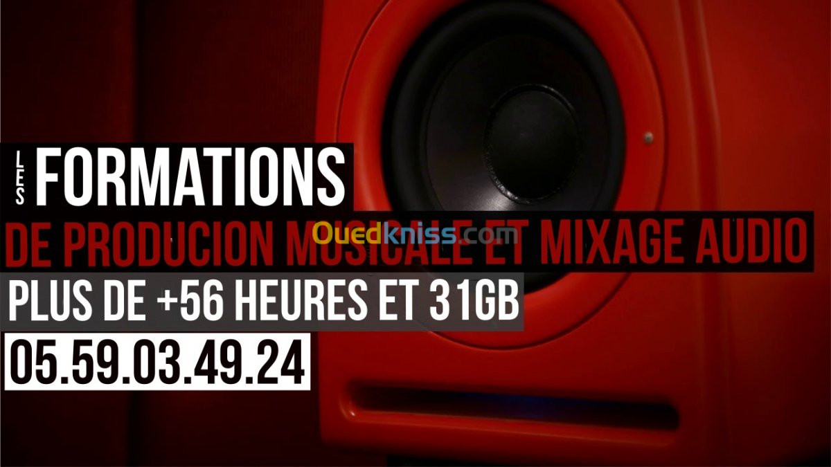 LES FORMATIONS AUDIO ET MUSIC