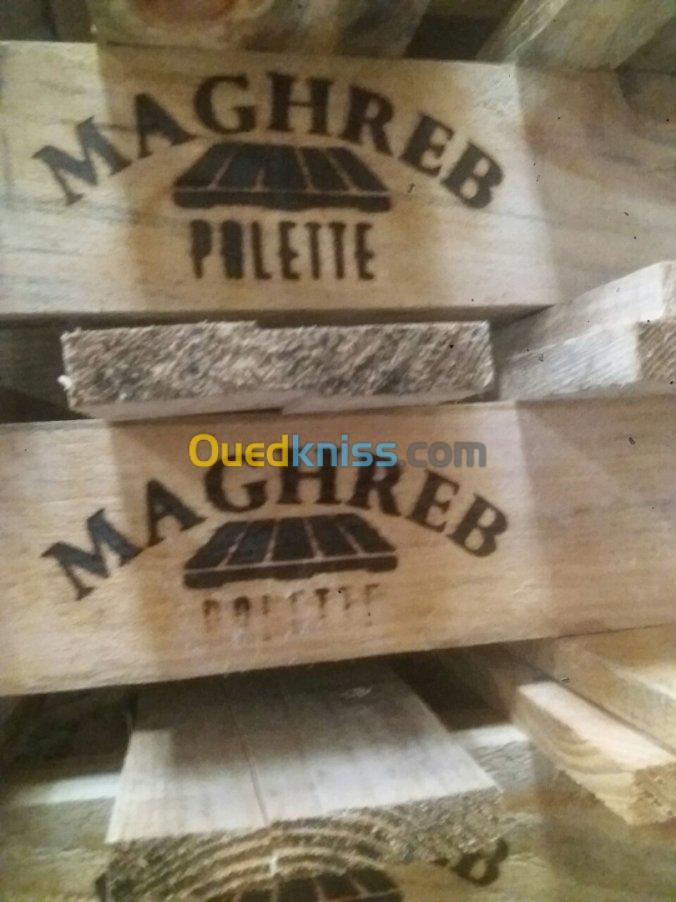 Fabrication de palettes en bois