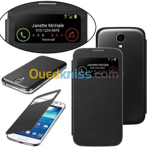 Coque  S-View pour Galaxy S4 Mini