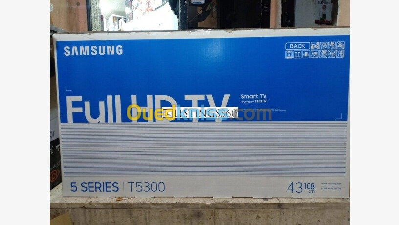 TÉLÉVISEUR SAMSUNG T5300 43" FULL HD S