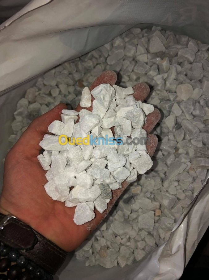 Graviers Décoratifs Blanc 8-15 mm 10kg