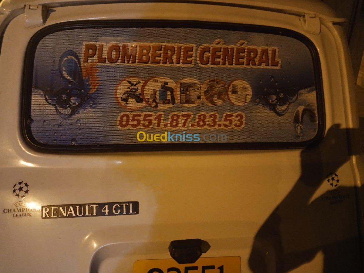 Plombier général et installation