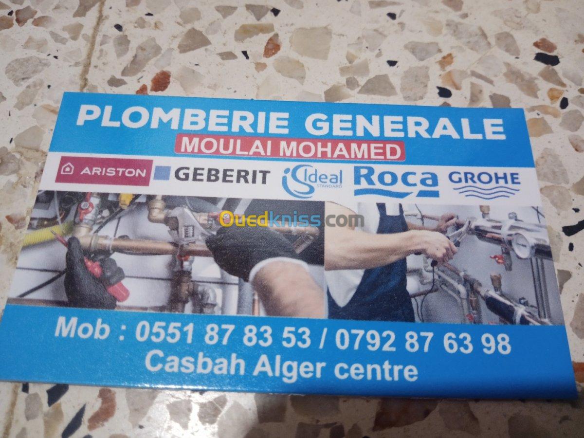 Plombier général et installation