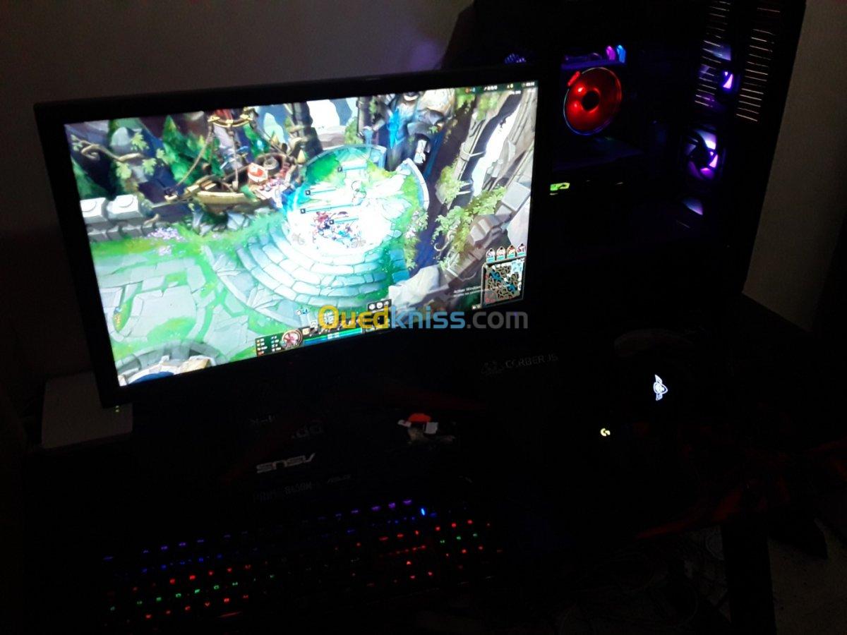 PC GAMER (unité + ecran 144hz)