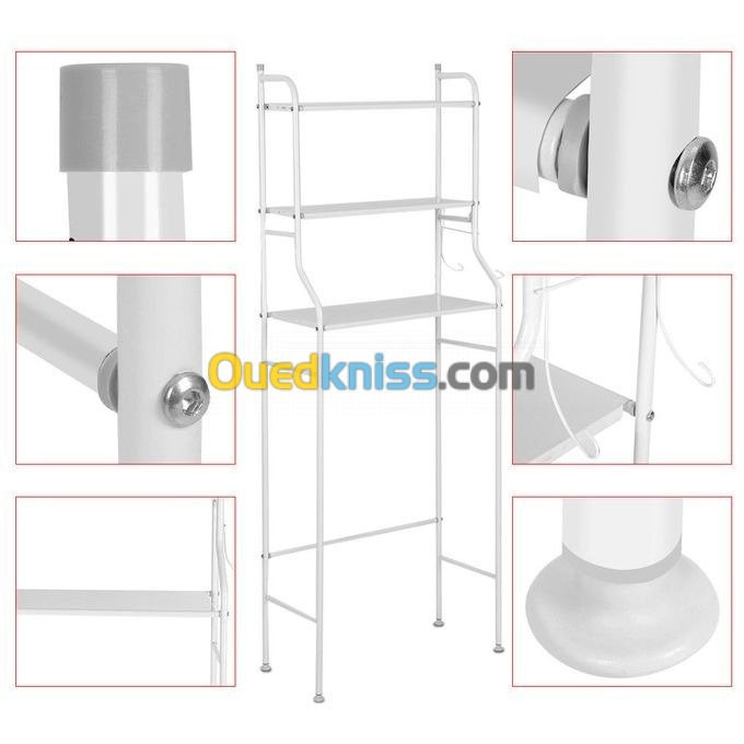 Étagère De Salle De Bain, Meuble De Ra