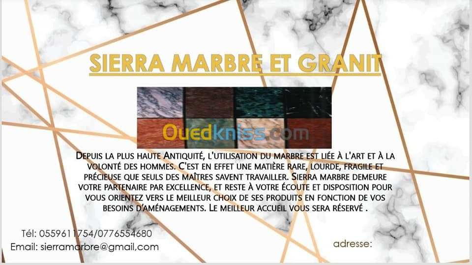 Marbre et Granit